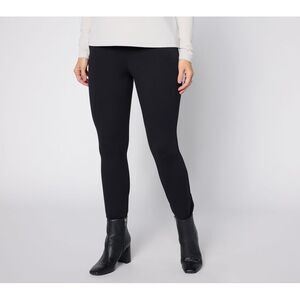 Maya J Women's Pants Sz 4 Ponte Boot Ready Stirrup Pant Black A708409